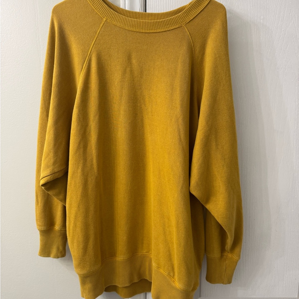 Aerie Golden Yellow Knit Top